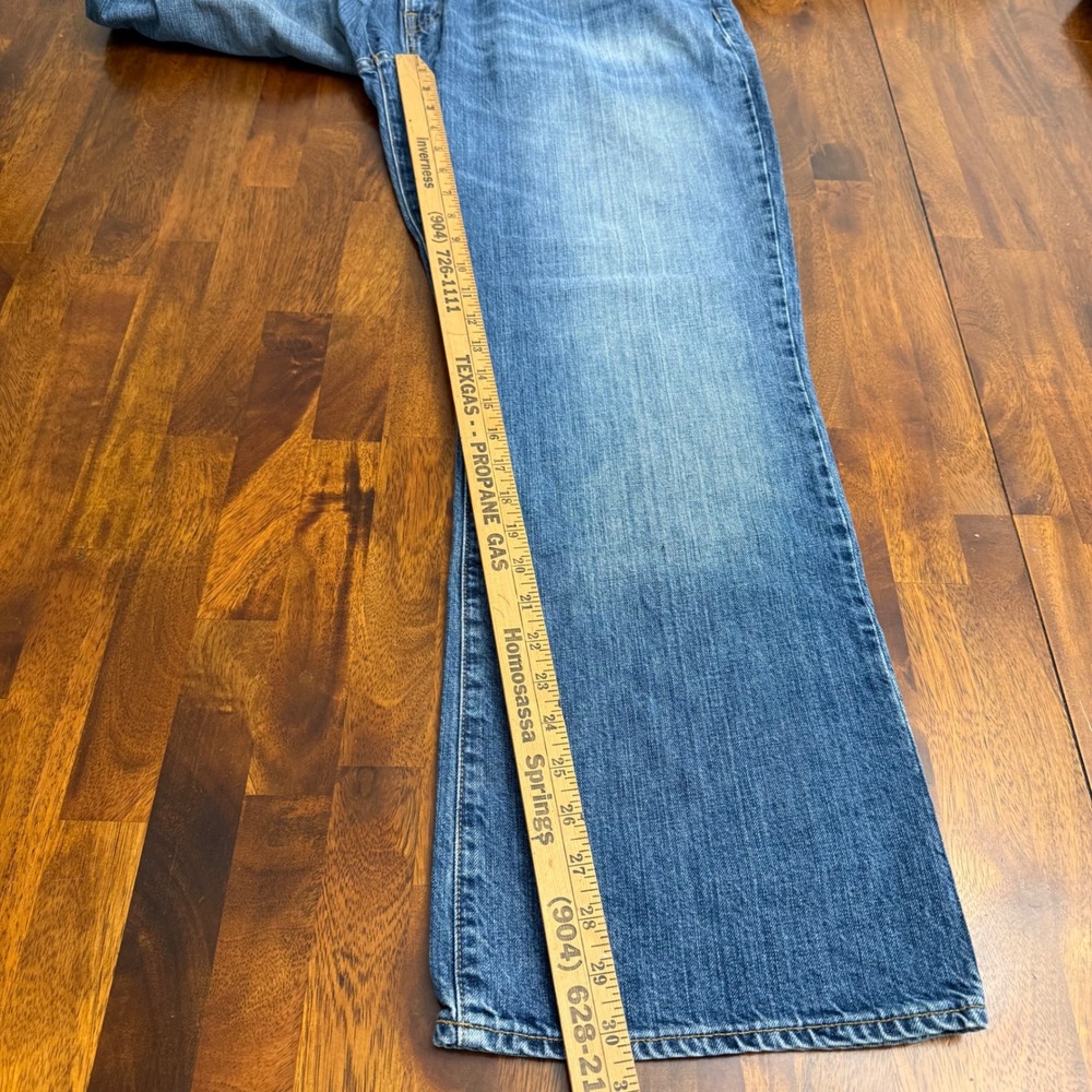 CREMIEUX Mens Bootcut Premium Denim Jeans 40 30 Blue Wash‎ - Picture 7 of 7